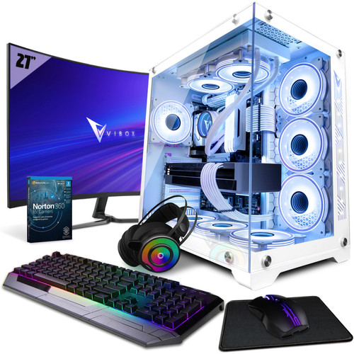 Vibox - VIII-206 PC Gamer SG-Series Vibox  - Ordinateur de Bureau Pc tour + ecran
