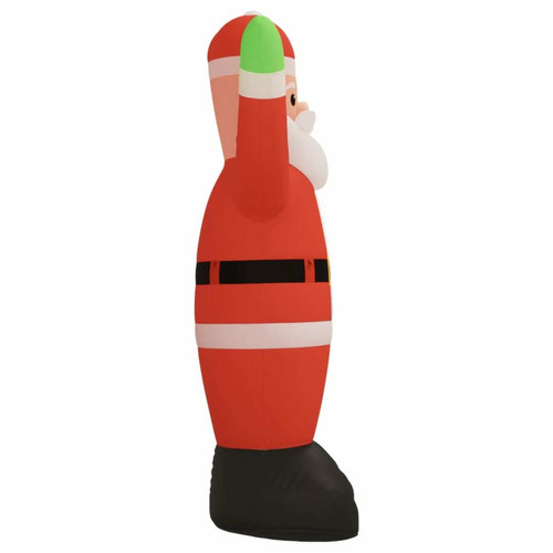 Sapin de Noël vidaXL Père Noël gonflable avec LED 1000 cm