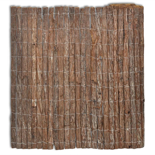 Vidaxl - vidaXL Clôture en écorce 400 x 100 cm Vidaxl  - Clôture en bois