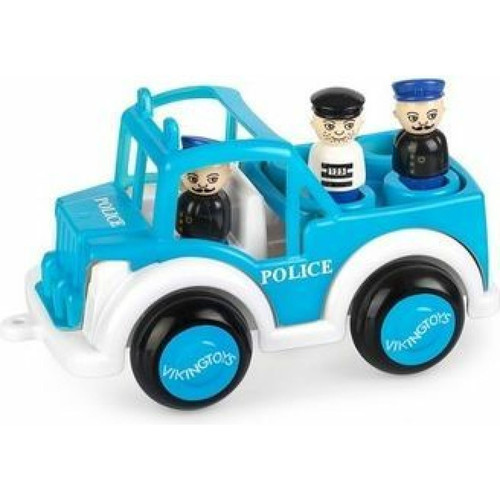 Viking Toys - Pojazd Jeep Policja z figurkami Jumbo Viking Toys  - Viking Toys