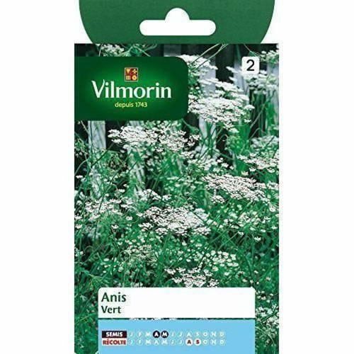 Vilmorin Vilmorin 5871546 Pack de Graines Anis Vert