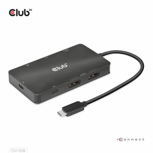 Hub Warner Bros Club 3D - Dockingstation - USB-C 3.2 Gen 2 - 2 x DP - GigE