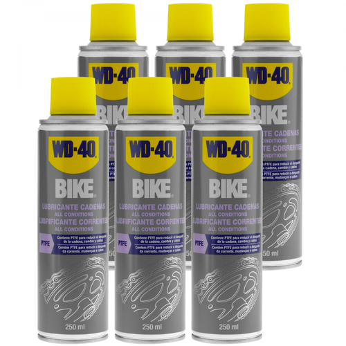Wd-40 - Lubrifiant pour chaîne BIKE All Conditions 250 ml (boîte de 6 unités) Wd-40  - Wd-40
