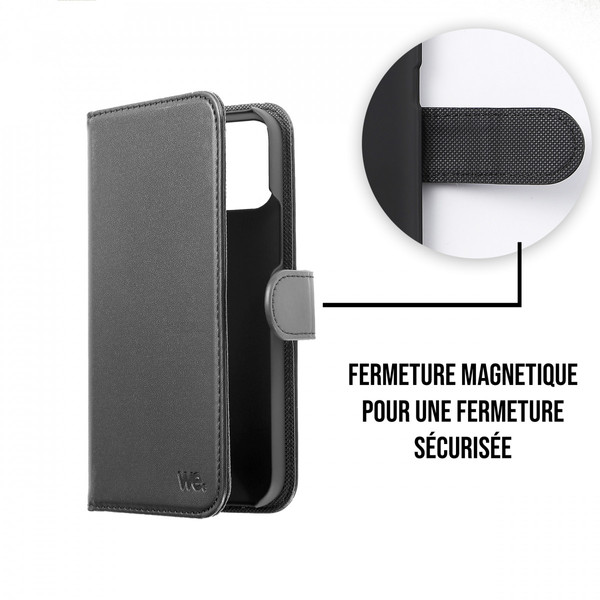 Coque, étui smartphone Folio avec coque détachable - iPhone X, XS - Fermeture magnétique