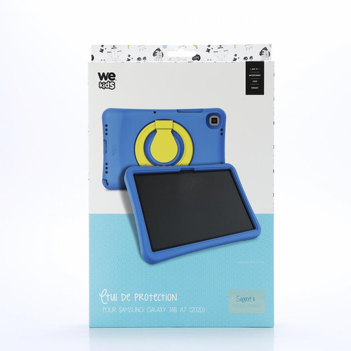 We - WE Coque SAMSUNG GALAXY TAB A7 - Housse de Protection en Silicone Rigide Anti Choc avec Technologie Étuis Coque Ultra Résistante pour enfant We  - Accessoire Tablette