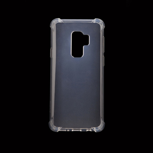 Coque, étui smartphone WE Coque Samsung S9 PLUS Transparente - Housse de Protection en Silicone Rigide Anti Choc avec Technologie Étuis Samsung S9 PLUS Coque Ultra Résistante - Transparent