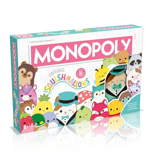 Winning Moves - MONOPOLY - Squishmallows (FRANÇAIS) Winning Moves  - Winning Moves