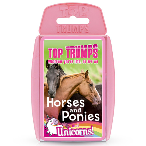 Winning Moves - TOP TRUMPS - Horses, Ponies and Unicorns Card Game [ENG] Winning Moves  - Winning Moves
