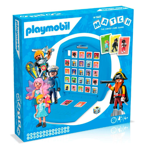 Winning Moves - TOP TRUMPS - Playmobil Match Game [Multilingual] Winning Moves  - Winning Moves