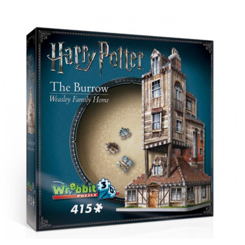 Wrebbit - - Puzzle 3D Harry Potter - Le terrier - La Maison des Weasley
- 415 Pièces
- Taille 30cm Wrebbit  - Films et séries Wrebbit