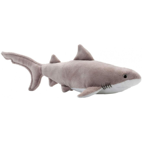 Wwf - peluche grand Requin Blanc de 33 cm gris blanc Wwf  - Wwf
