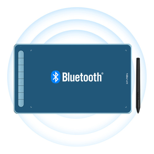 Xp-Pen - Deco LW Bleu Bluetooth Xp-Pen  - Tablette Graphique Xp-Pen
