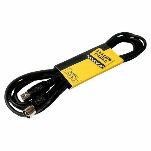 Yellow Cable - MD3 - CORDON MIDI DIN 5 BROCHES M / DIN 5 BROCHES M 3M Yellow Cable Yellow Cable  - Yellow Cable