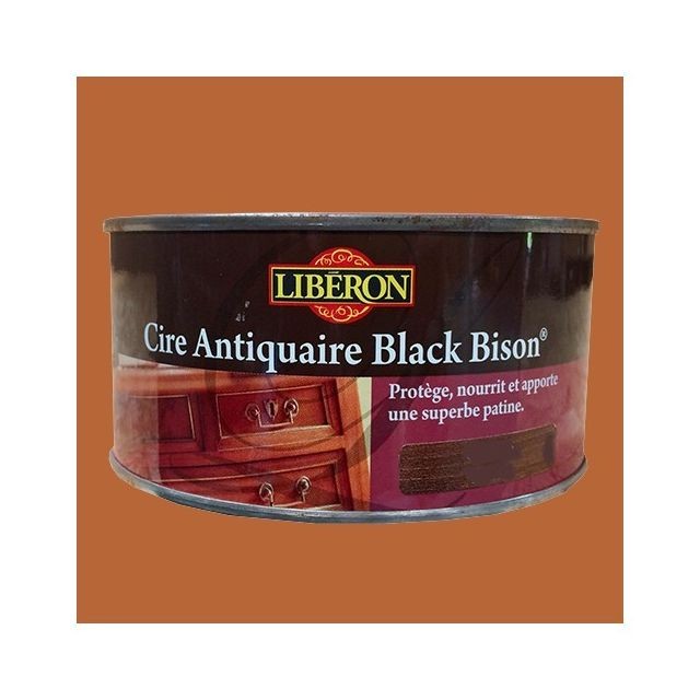Liberon - LIBÉRON Cire Antiquaire Black Bison 0,5L Acajou (pâte) Liberon  - Peinture intérieure