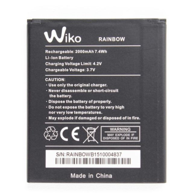 Batterie téléphone Wiko