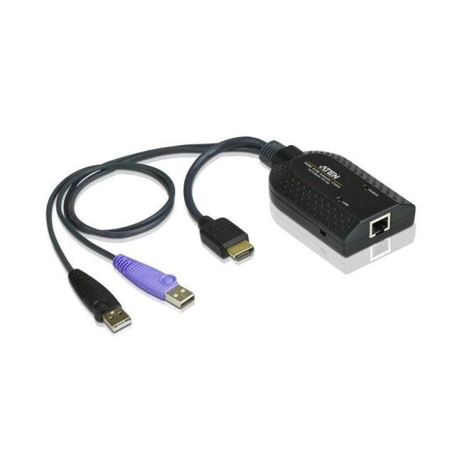 Aten - Adaptateur KVM de support virtuel HDMI / USB, ATEN KA7168 Aten  - Boitier d'acquisition