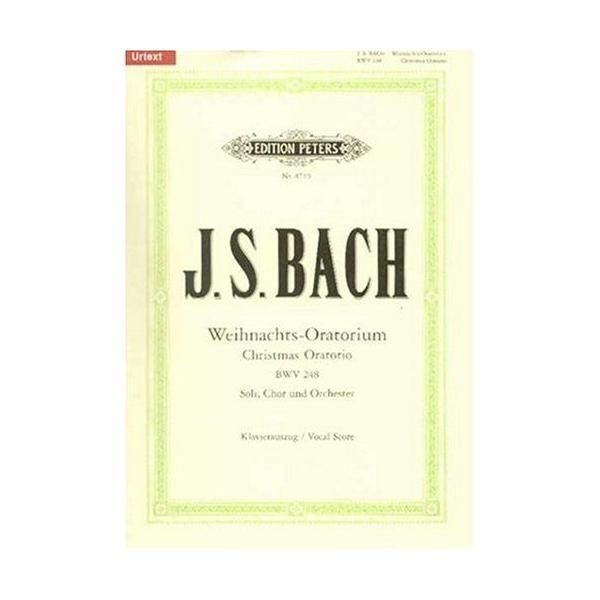 Edition Peters - Weihnachtsoratorium BWV 248, Klavierauszug u. Audio-CD Edition Peters  - Edition Peters