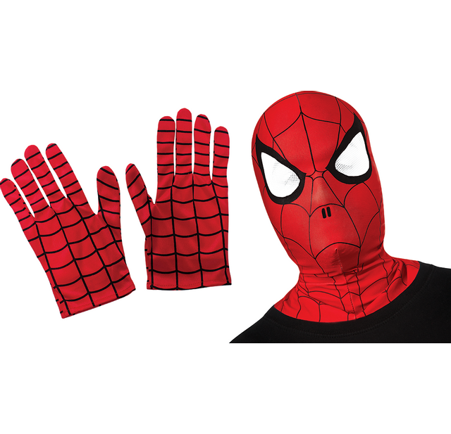 Rubies - Kit Spider-Man cagoule + gants - 14 ans Rubies  - Rubies