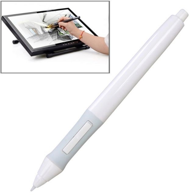 Wewoo - Stylet universel pour tablette graphique blanc Wewoo  - Tablette Graphique Wewoo
