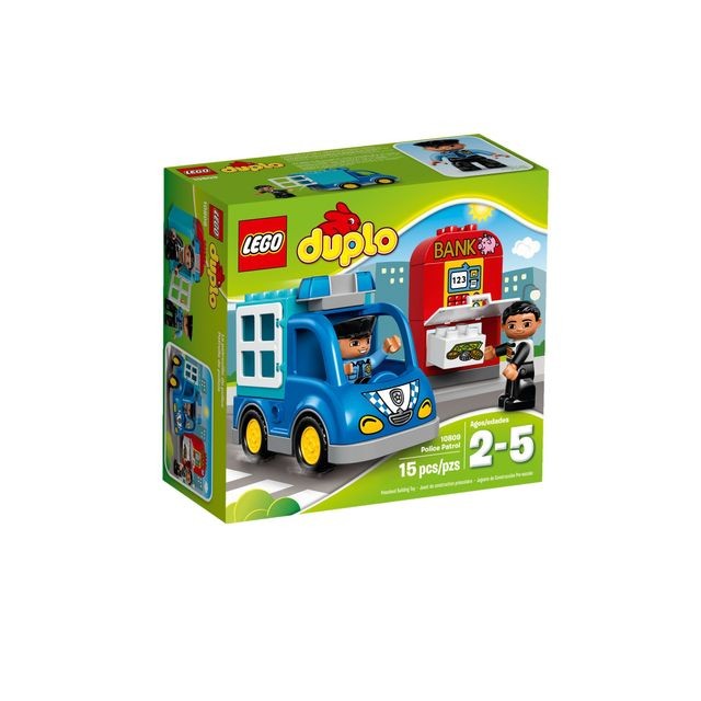 Lego - LEGO® DUPLO® Ma ville - La patrouille de police - 10809 Lego  - Calendrier de l'avent lego Jeux & Jouets