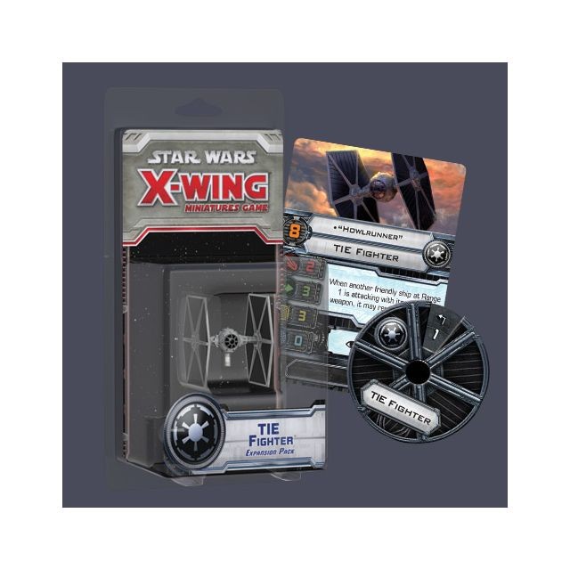 Edge - Jeux de société - Star Wars X-Wing : Le Jeu de Figurines - Chasseur Tie Edge  - Edge