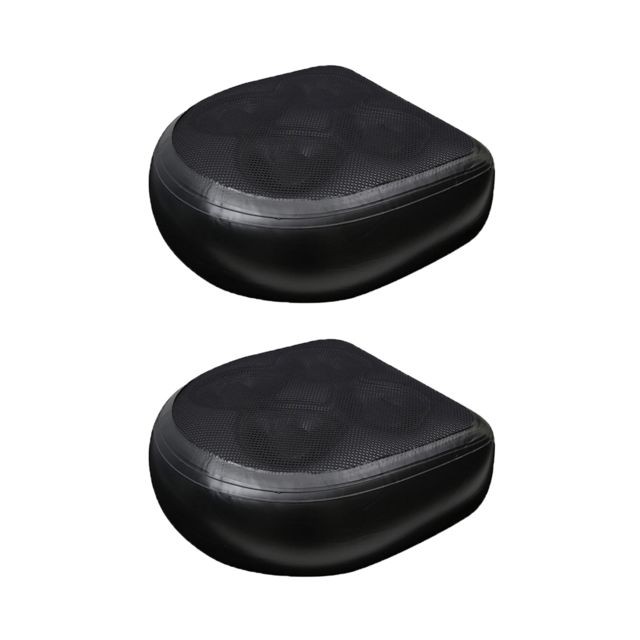 Spas avec meubles marque generique Oreiller Gonflable Pour Spa Jacuzzi Spa Pad ~ Black Mesh 2x