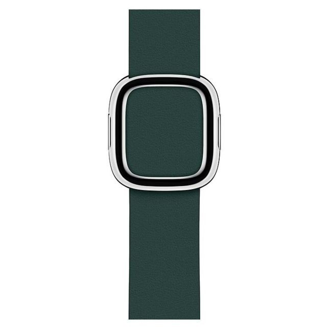 Accessoires Apple Watch Apple Bracelet Boucle moderne vert forêt 38/40 mm - Large - MTQK2ZM/A