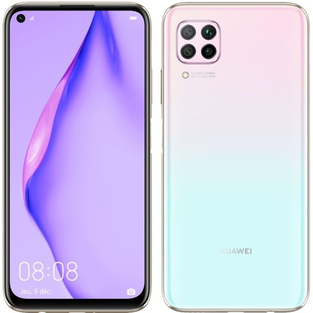 Smartphone Android Huawei P40 Lite - 128 Go - Rose