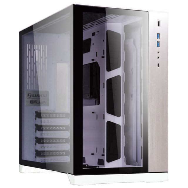 Lian-Li - PC-O11 - E-ATX - Blanc - Avec fenêtre  Lian-Li  - Boitier PC Sans fenêtre