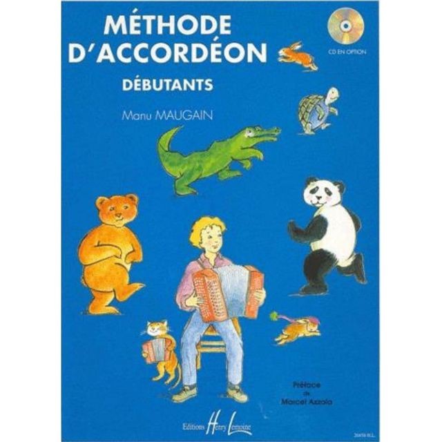Méthodes pédagogiques Lemoine Methode D'accordéon 1 - M. Maugain