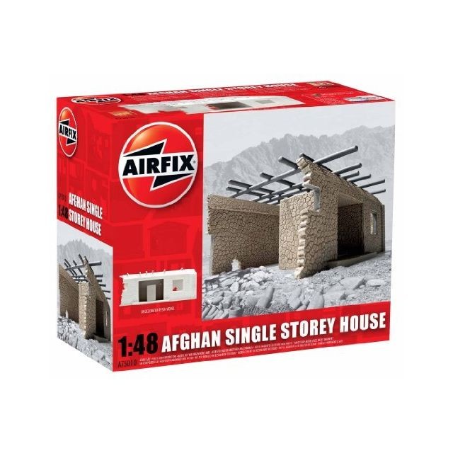 Airfix - Airfix A75010 Afghan Single Storey House Model Building Kit 148 Scale Airfix  - Airfix