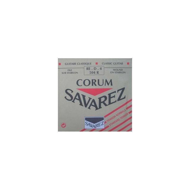 Savarez - Savarez 504R Ré tirant normal Corum Alliance rouge - corde guitare classique Savarez  - Savarez