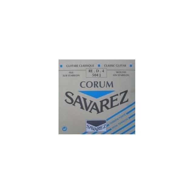 Savarez - Corde au détail guitare classique - Savarez 504J Corum Alliance bleu - Ré tirant fort Savarez  - Savarez
