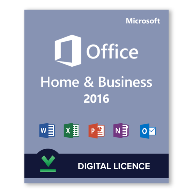 Microsoft - Office 2016 Famille et Petite Entreprise - Licence numérique - Logiciel en téléchargement Microsoft  - Office 2016