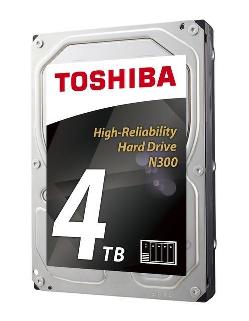 Disque Dur interne Toshiba Disque dur 3.5 N300 4 To 7200rpm 128 Mo Bulk
