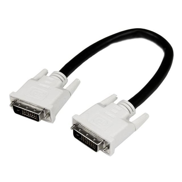Startech - StarTech.com Câble d'écran Dual Link DVI-D 30cm - M/M Startech  - Bonnes affaires Câble Ecran - DVI et VGA