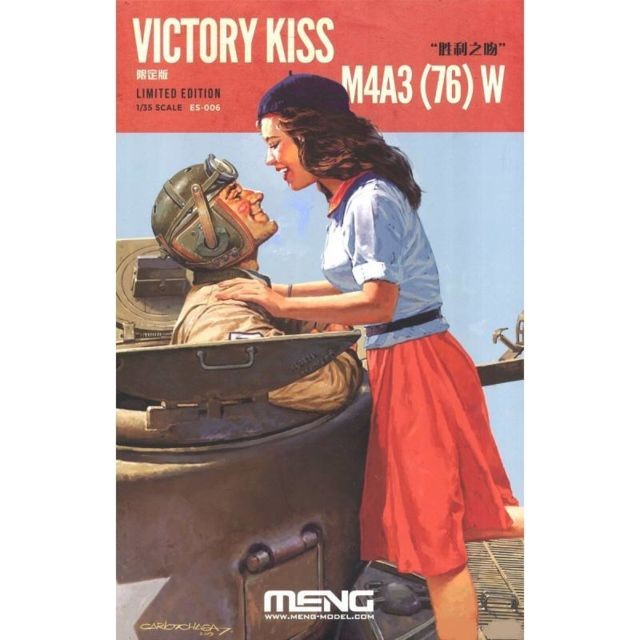 Meng - Maquette Char Victory Kiss M4a3(76)w Limited Edition Meng  - Meng
