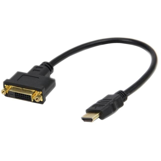 marque generique - Câble HDTV vers DVI-I 24 + 1 câble adaptateur vidéo mâle / femelle M / F pour PC type C marque generique  - Flash et Torche