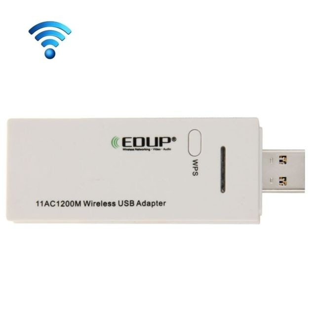 Wewoo - Clé Wifi USB AC-1601 802.11AC 1200M double bande sans fil USB 3.0 Wifi sans Wewoo  - Carte wifi Carte réseau