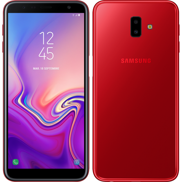Samsung - Galaxy J6+ - 32Go - Rouge Samsung  - Smartphone Android Hd