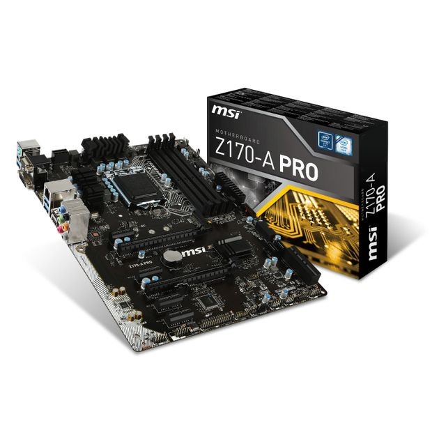 Msi - Intel Z170 PRO - ATX Msi  - Carte mère Intel Intel lga 1151