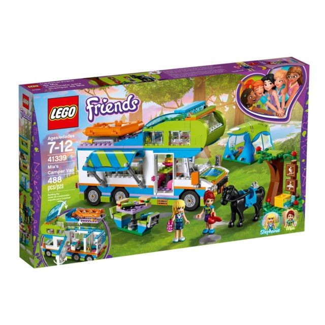Lego - LEGO® Friends - Le camping-car de Mia - 41339 Lego  - Calendrier de l'avent lego Jeux & Jouets