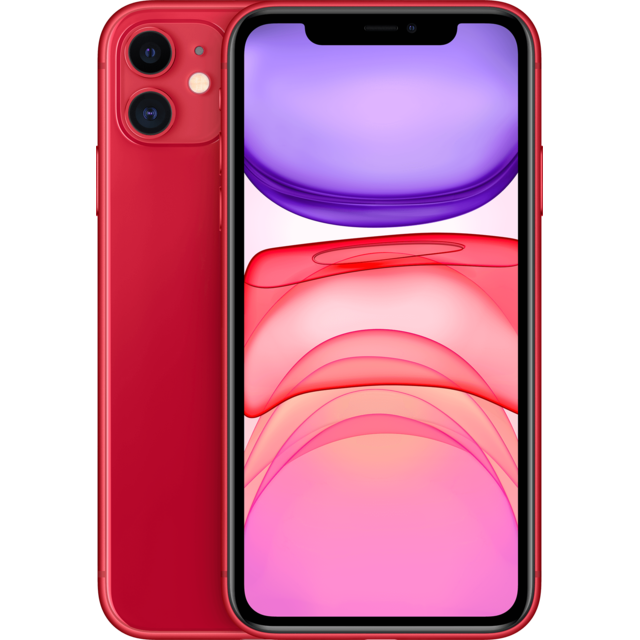 Apple - iPhone 11 - 64 Go - MWLV2ZD/A - PRODUCT RED Apple  - iPhone reconditionné et d'occasion