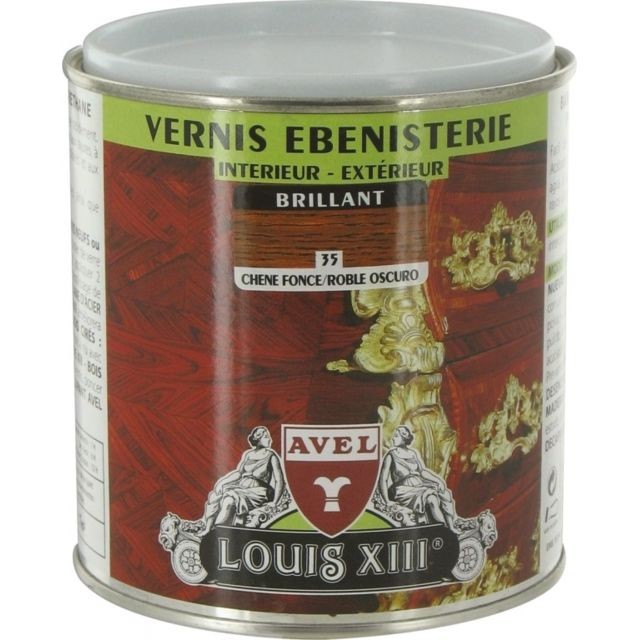 Avel - Vernis ébénisterie - Brillant - Chêne foncé - 500 ml - AVEL Avel  - Avel