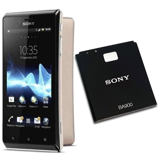 Sony - Batterie Sony Xperia M C1905 origine BA900 / 1700mah Sony  - Batterie téléphone