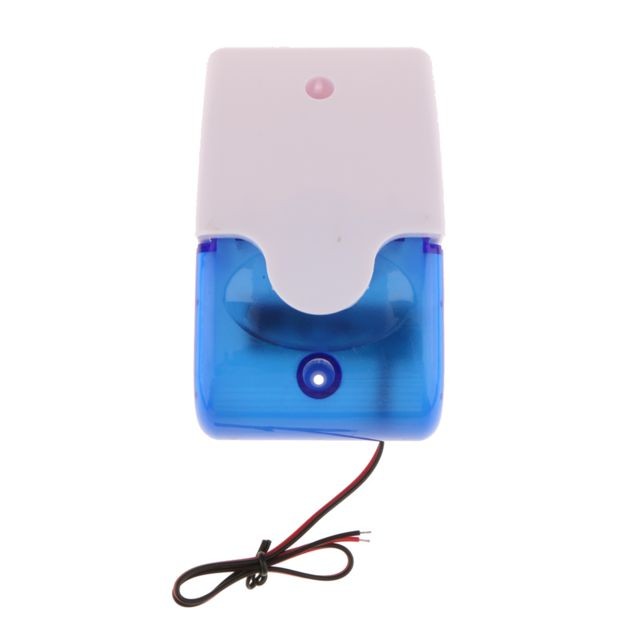 marque generique - feu de signalisation de précaution alarme de trafic lampe de poche système de sécurité bleu marque generique  - Webcam marque generique