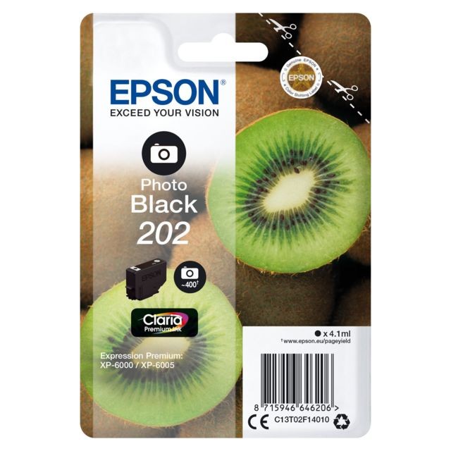 Epson - EPSON Kiwi Noir Photo 202 Epson  - Toner