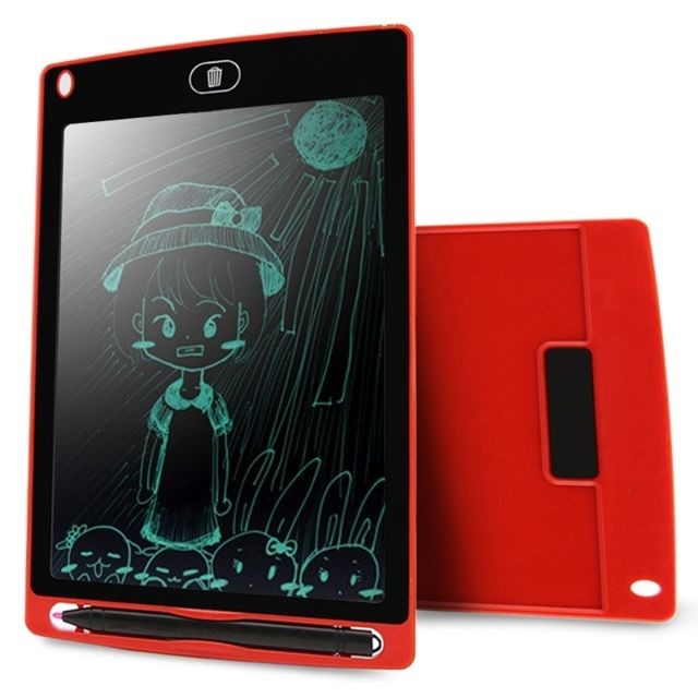 Wewoo - Tablette graphique rouge Portable 8.5 pouces LCD Écriture Dessin Graffiti Électronique Pad Message Conseil Papier Brouillon avec Stylo, CE / FCC / RoHS Certifié Wewoo  - Tablette Graphique Wewoo