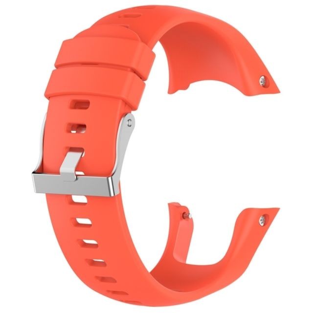 Wewoo - Bracelet pour montre connectée Dragonne de remplacement en silicone SUUNTO Trainer Wrist HR Orange Wewoo  - Accessoires montres connectées