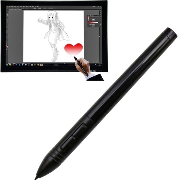 Wewoo - Stylet Numérique Rechargeable Souris Digitizer Sans Fil Stylo pour tablette graphique noir USB Wewoo  - Tablette Graphique Wewoo